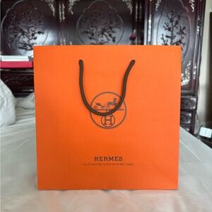 Hermès gift bag